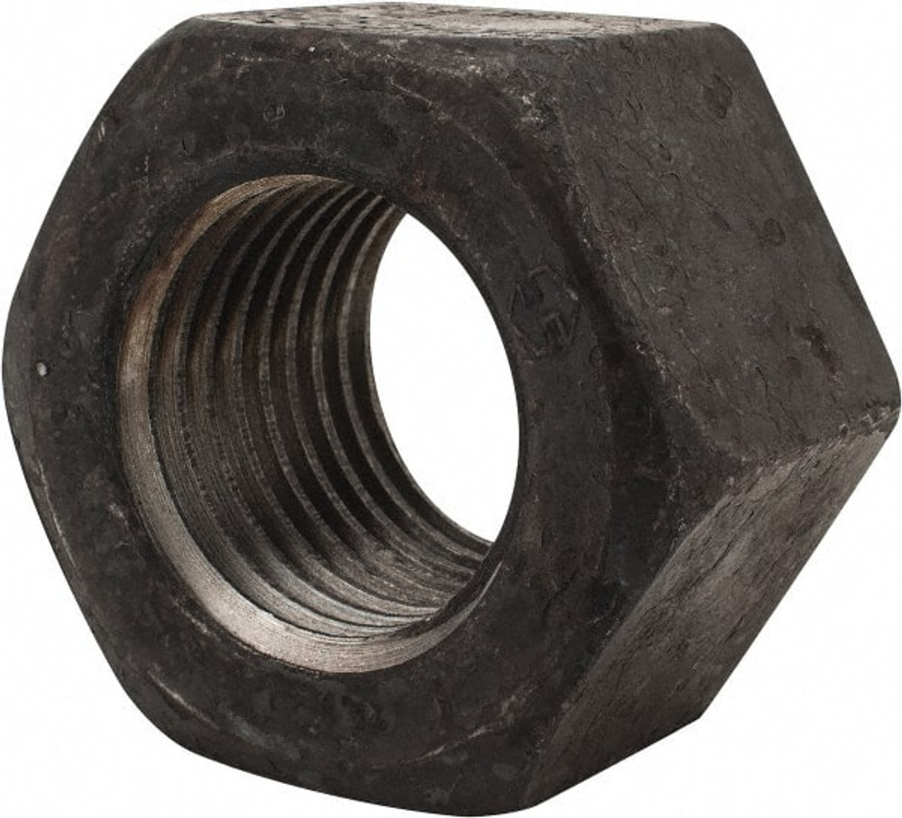 Value Collection 318540BR Hex Nut: 2-1/2 - 4, Grade 2 Steel, Uncoated