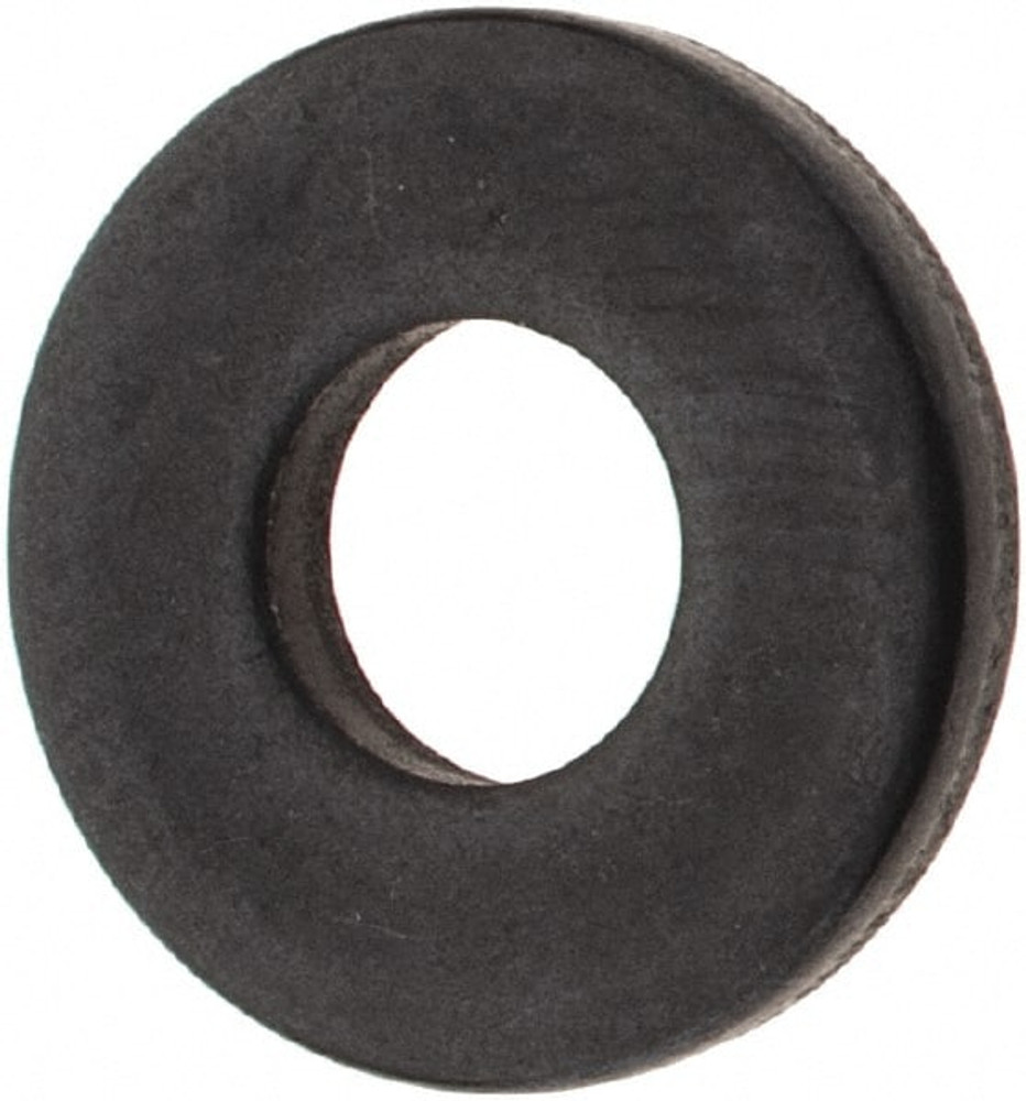 TE-CO 42614 8" Screw Standard Flat Washer: Steel, Black Oxide Finish