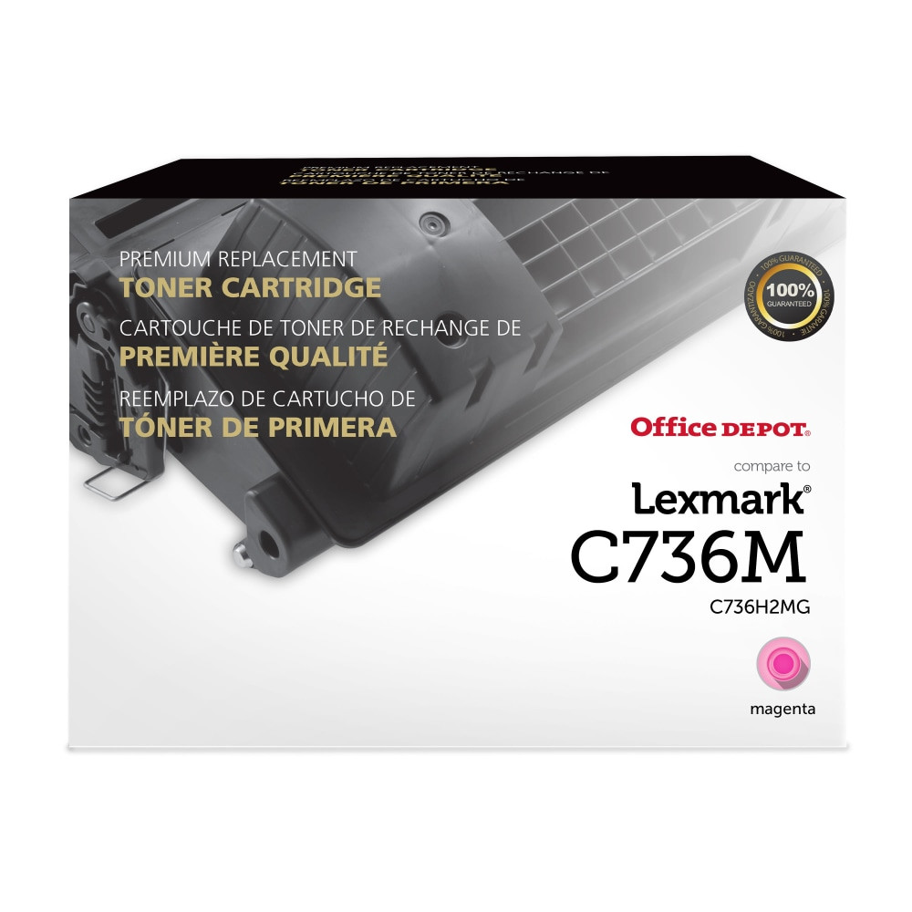 <ul><li><b>Compatible Lexmark models:</b><ul><li style="list-style: none"><b>C Series Color Laser: </b>C736 DN, C736 DTN, C736 N</li></ul><ul><li style="list-style: none"><b>X : </b>X736DE, X738DE, X738DTE</li></ul><ul><li style="list-style: none"><b>XS : </b>XS736de</li></ul></li></ui>