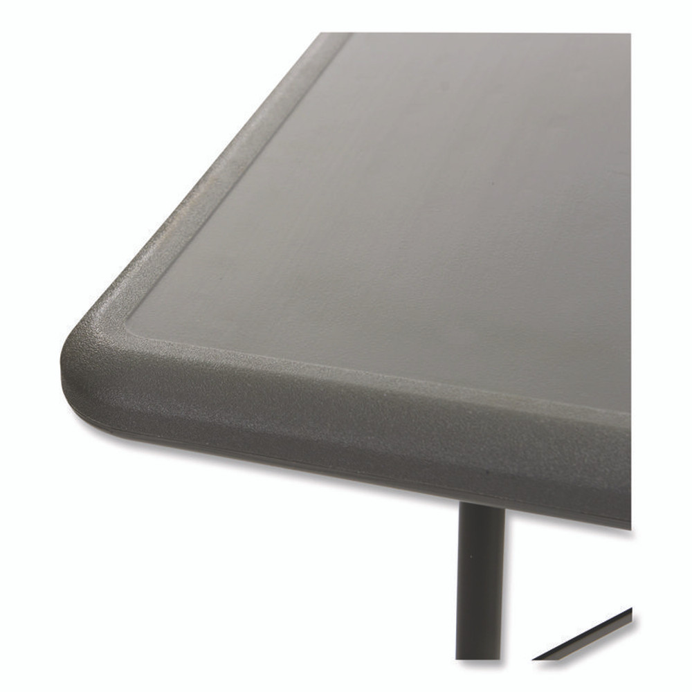 ICEBERG ENTERPRISES 65237 IndestrucTable Industrial Folding Table, Rectangular, 96" x 30" x 29", Charcoal