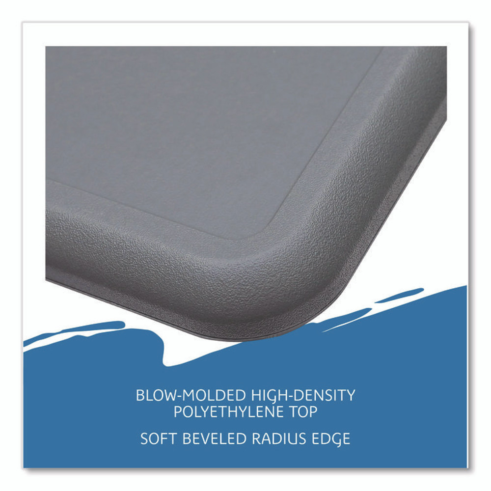 ICEBERG ENTERPRISES 65237 IndestrucTable Industrial Folding Table, Rectangular, 96" x 30" x 29", Charcoal