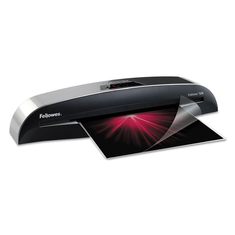 FELLOWES MFG. CO. 5729101 Callisto 125 Laminators, 12" Max Document Width, 5 mil Max Document Thickness