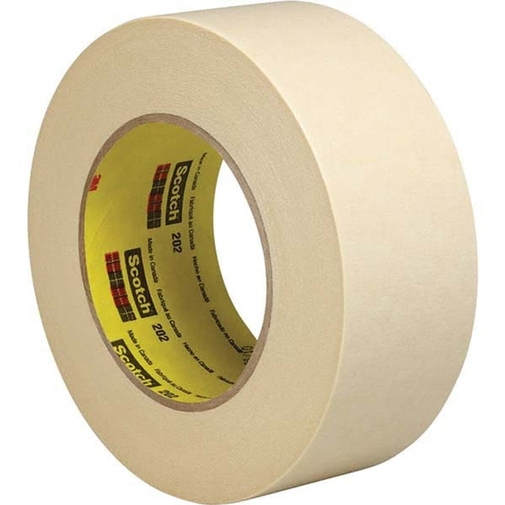 3M Masking Tape: 36 mm Wide, 55 m Long, 6.3 mil Thick, Tan 7000124047