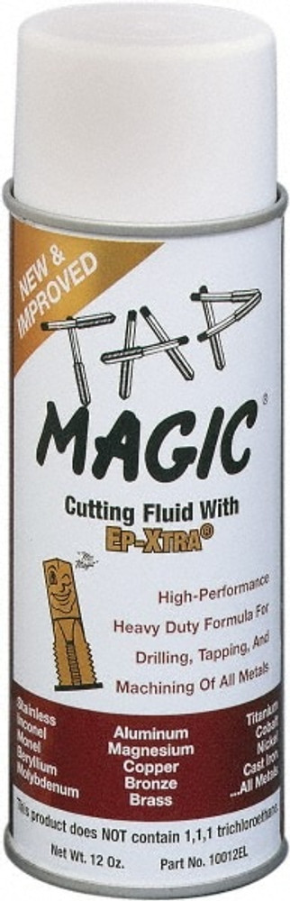 Tap Magic 10012EL Cutting & Tapping Fluid: 12 oz Aerosol Can