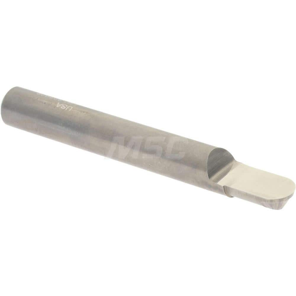 Accupro 01786169 Engraving Cutter: 1/4" Dia, Ball Point, Solid Carbide