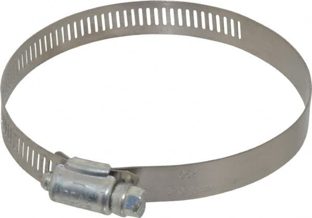 IDEAL TRIDON 5252051 Worm Gear Clamp: SAE 52, 2-13/16 to 3-3/4" Dia, Carbon Steel Band