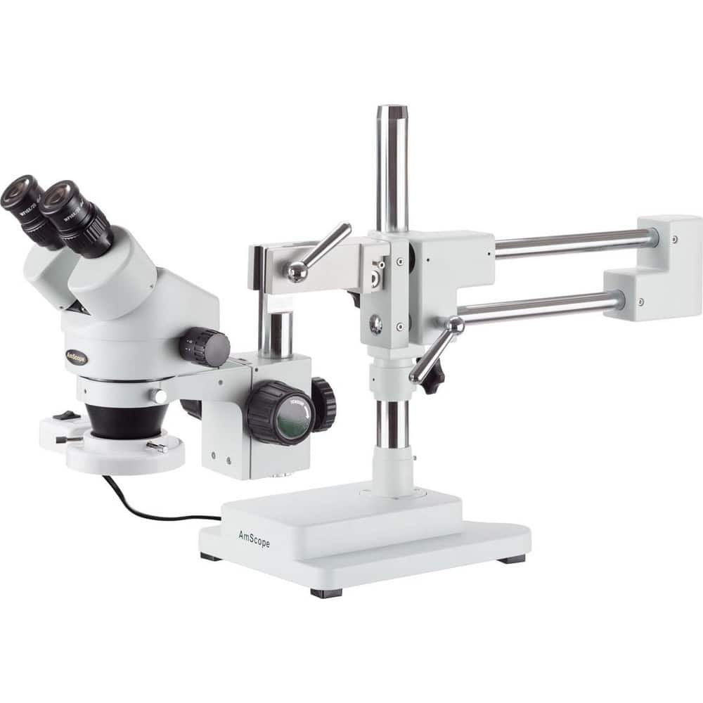AmScope SM-4B-FRL-18M3 Microscopes; Microscope Type: Stereo ; Eyepiece Type: Binocular ; Image Direction: Upright ; Eyepiece Magnification: 10x