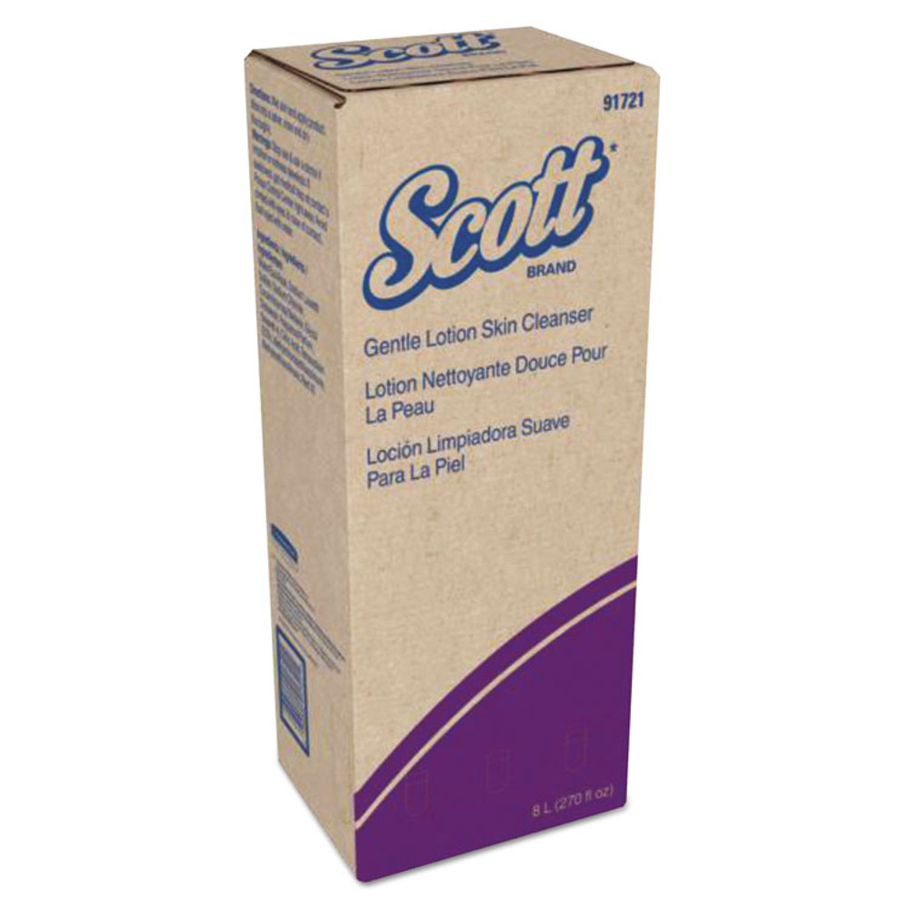 KIMBERLY CLARK Scott® 91721 Lotion Hand Soap Cartridge Refill, Floral Scent, 8 L, 2/Carton