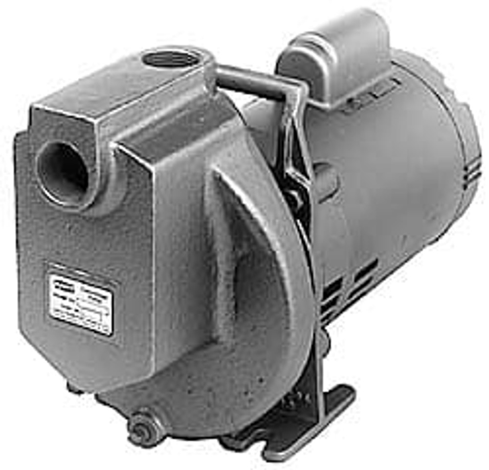 American Machine & Tool 4298-999-98 115/230 Volt, 1 Phase, 1-1/2 HP, Chemical Transfer Self Priming Centrifugal Pump