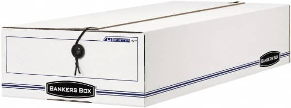 BANKERS BOX FEL00002 Pack of (12) 1 Compartment, 9-1/4" Wide x 4-1/4" High x 23-3/4" Deep, Storage Boxes