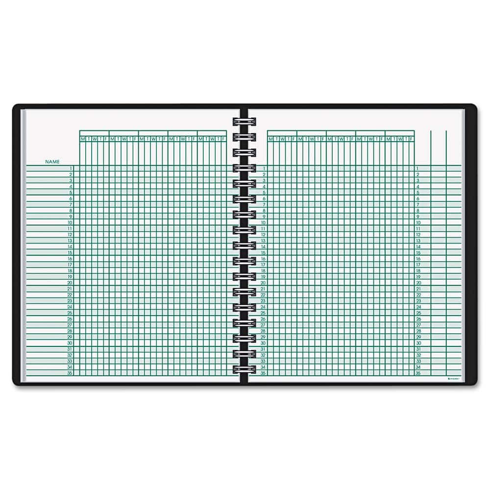 AT-A-GLANCE AAG8015005 Record/Account Book: 48 Sheets, Planner Ruled