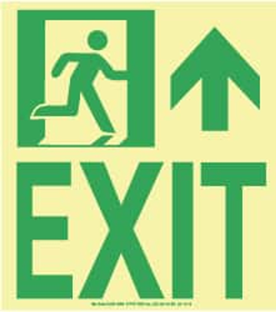 AccuformNMC 50R-6SN-R Exit Sign: "Exit"