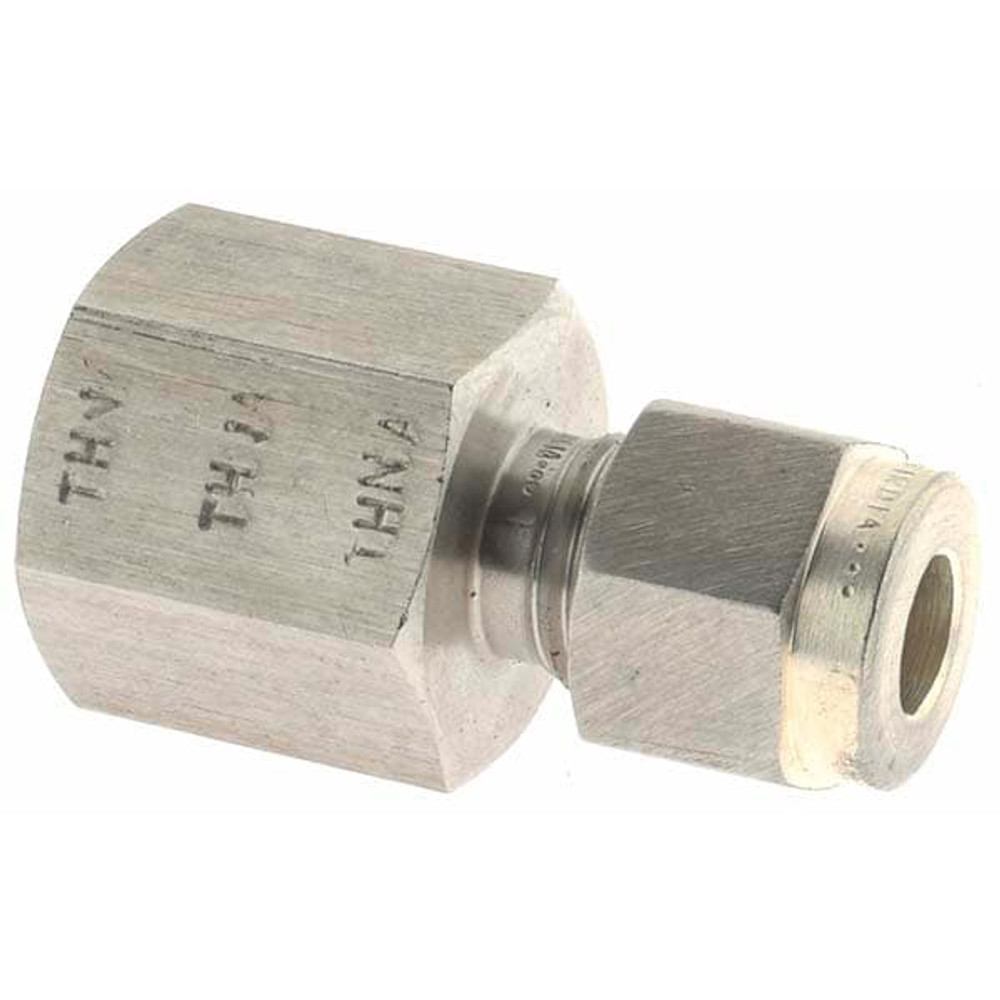 Brennan BD-KP4259 Compression Tube Connector: 1/4" Thread, Compression x FNPT