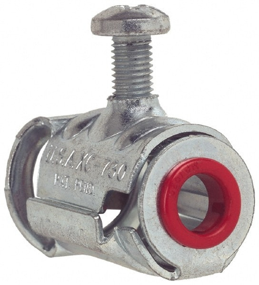 Thomas & Betts XC-730 Conduit Connector: For FMC, Steel, 1/2" Trade Size