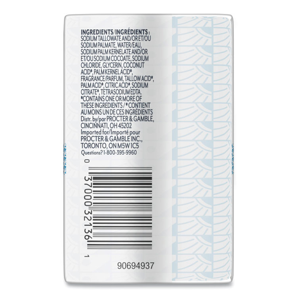PROCTER & GAMBLE Ivory® 12364 Individually Wrapped Bath Soap, Original Scent, 3.1 oz, 72/Carton