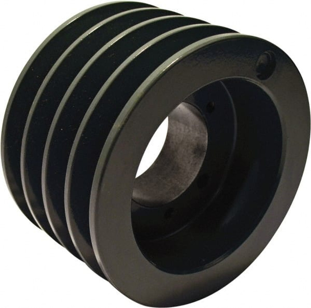 TB Wood's 624B 4 Groove, 1/2 to 1-15/16 Bore Diam, 6.55" Outside Diam, QD Bushed V Belt Sheave