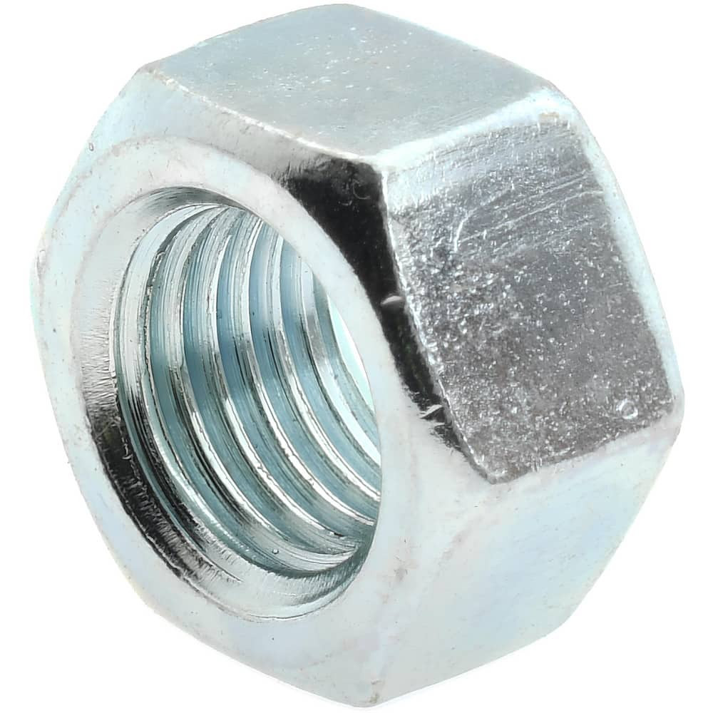 Value Collection 319500PR Hex Nut: 3/8-24, Grade 2 Steel, Zinc-Plated