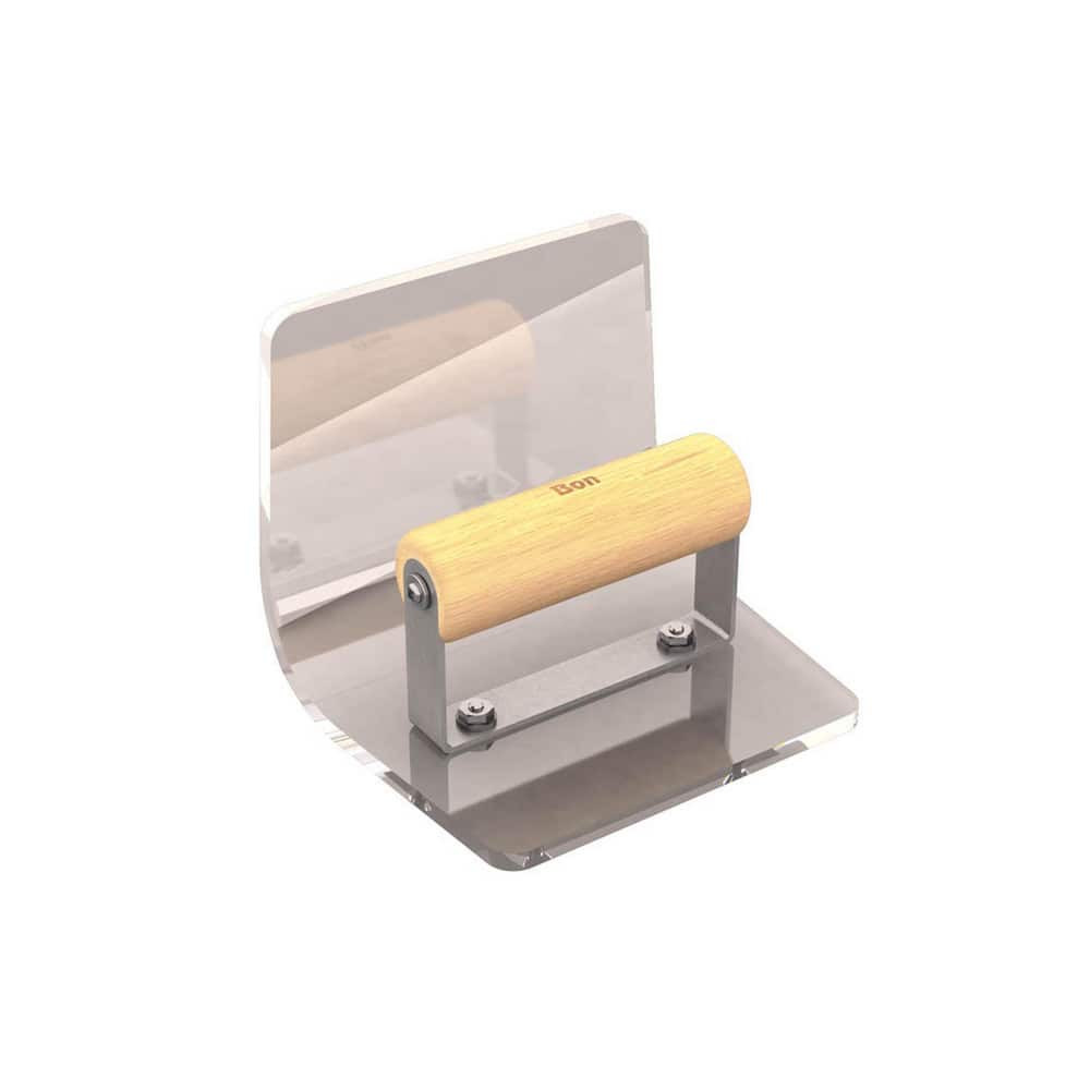 Bon Tool 12-697 Trowels; Trowel Type: Inside Corner Trowel ; Blade Type: Round ; Blade Material: Plexiglass ; Handle Material: Wood