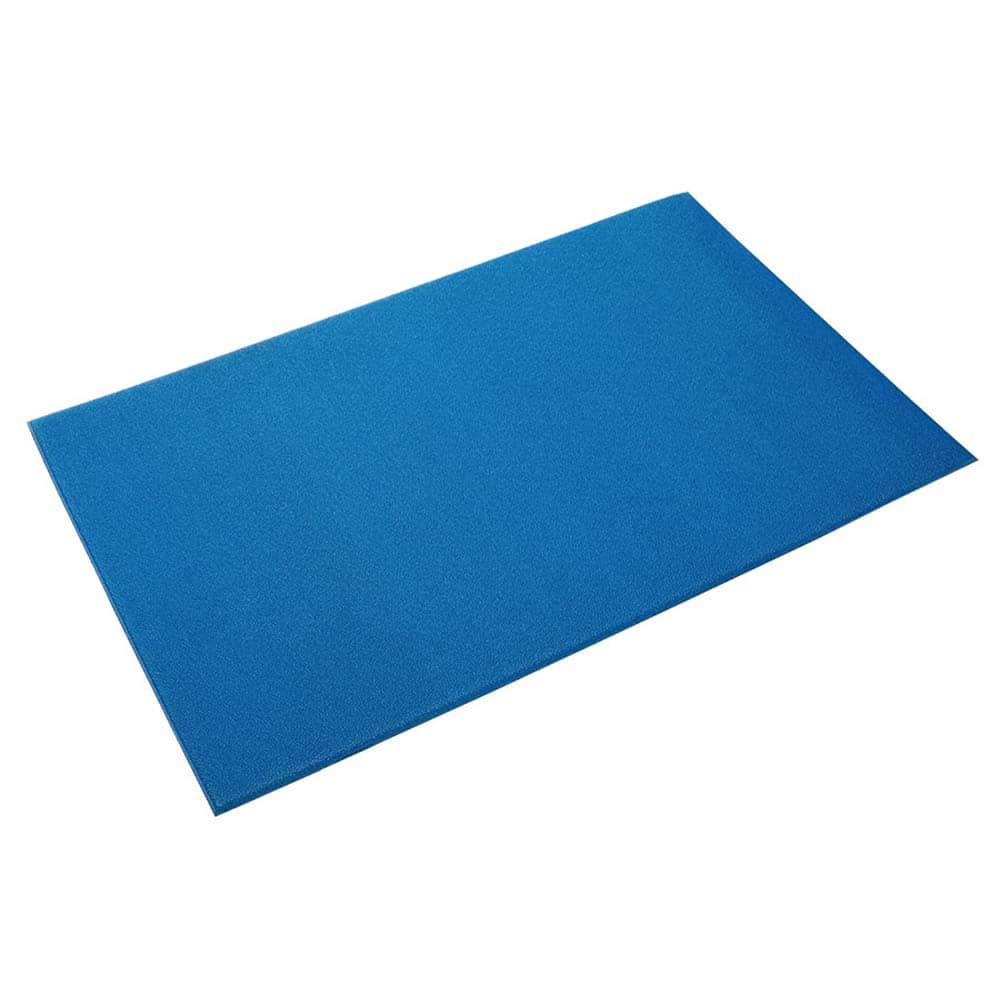 Crown Matting CK83848BL Anti-Fatigue Mat: 60' Length, 4' Wide, 3/8" Thick, Polyvinylchloride