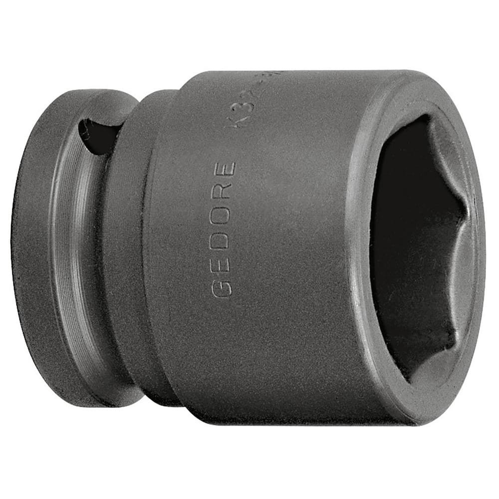 Gedore 6283010 Impact Hex & Torx Bit Sockets; Drive Size: 3/4in (Inch); Hex Size (mm): 33.000 ; Bit Length (mm): 56 ; Overall Length (mm): 56.0000 ; Material: Steel ; Finish: Gunmetal