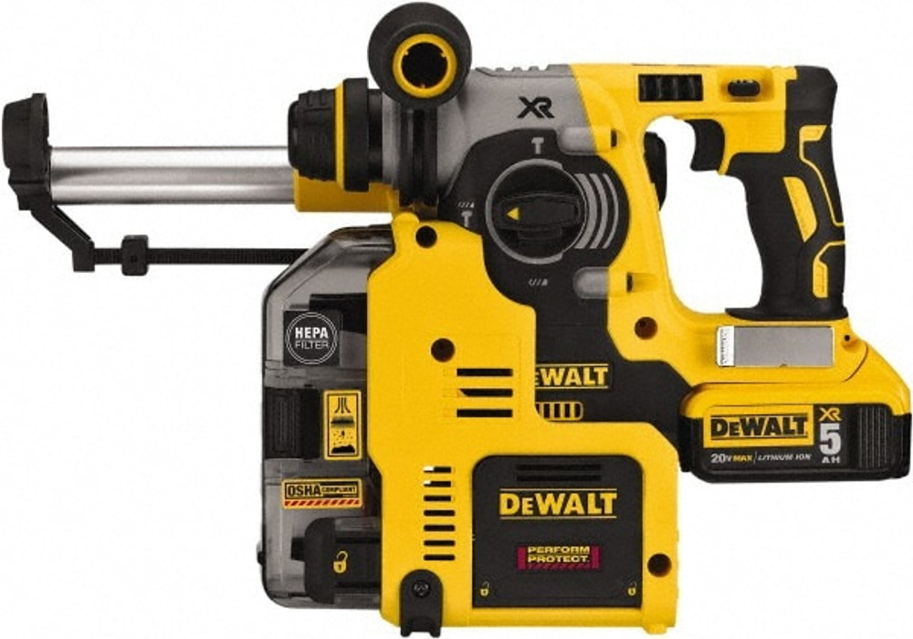 DeWALT DCH273P2DHO Cordless Rotary Hammer: 20V, Keyless