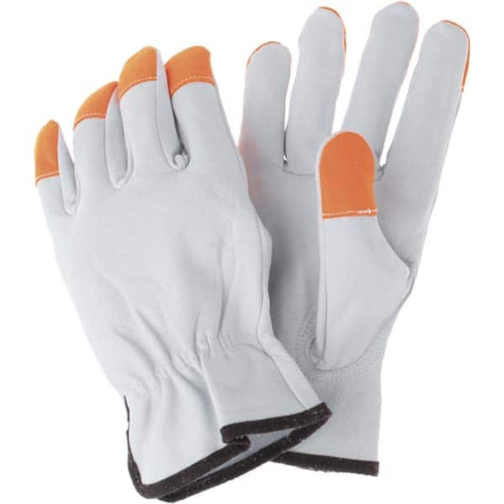 MCR Safety 3613HVIL Size L Leather Work Gloves