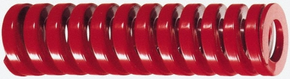 Dayton Lamina 9-3218-26 Die Spring: 2" Hole Dia, 1" Rod Dia, 4-1/2" Free Length, Red