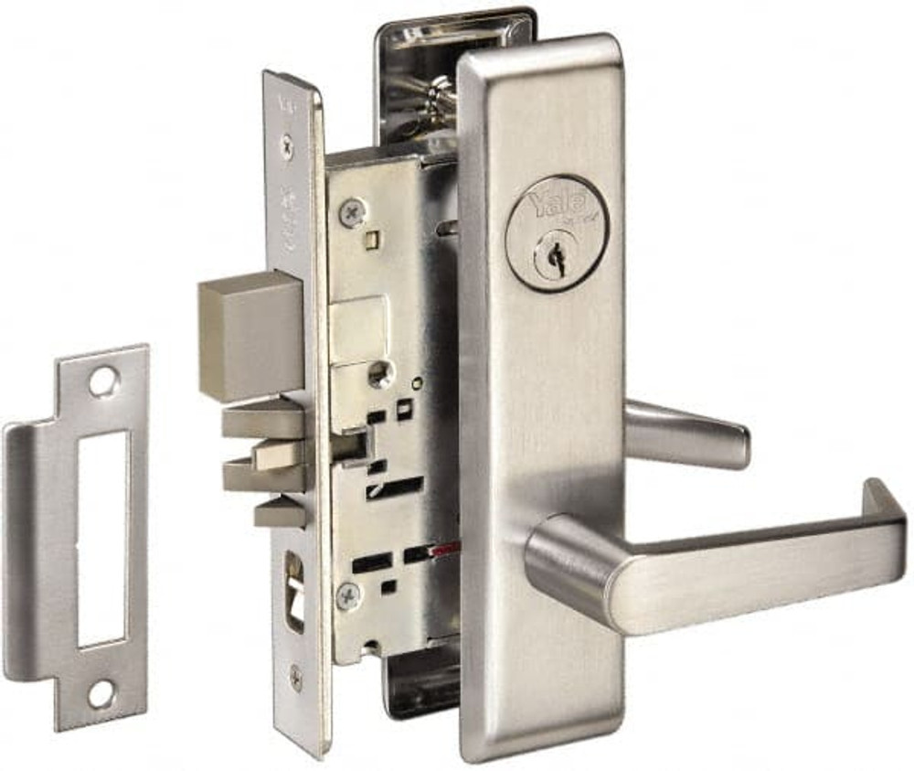 Yale AUCN8847FLLH626 Entrance/Apartment with Dead Bolt Lever Lockset for 1-3/4 to 3-1/4" Thick Doors