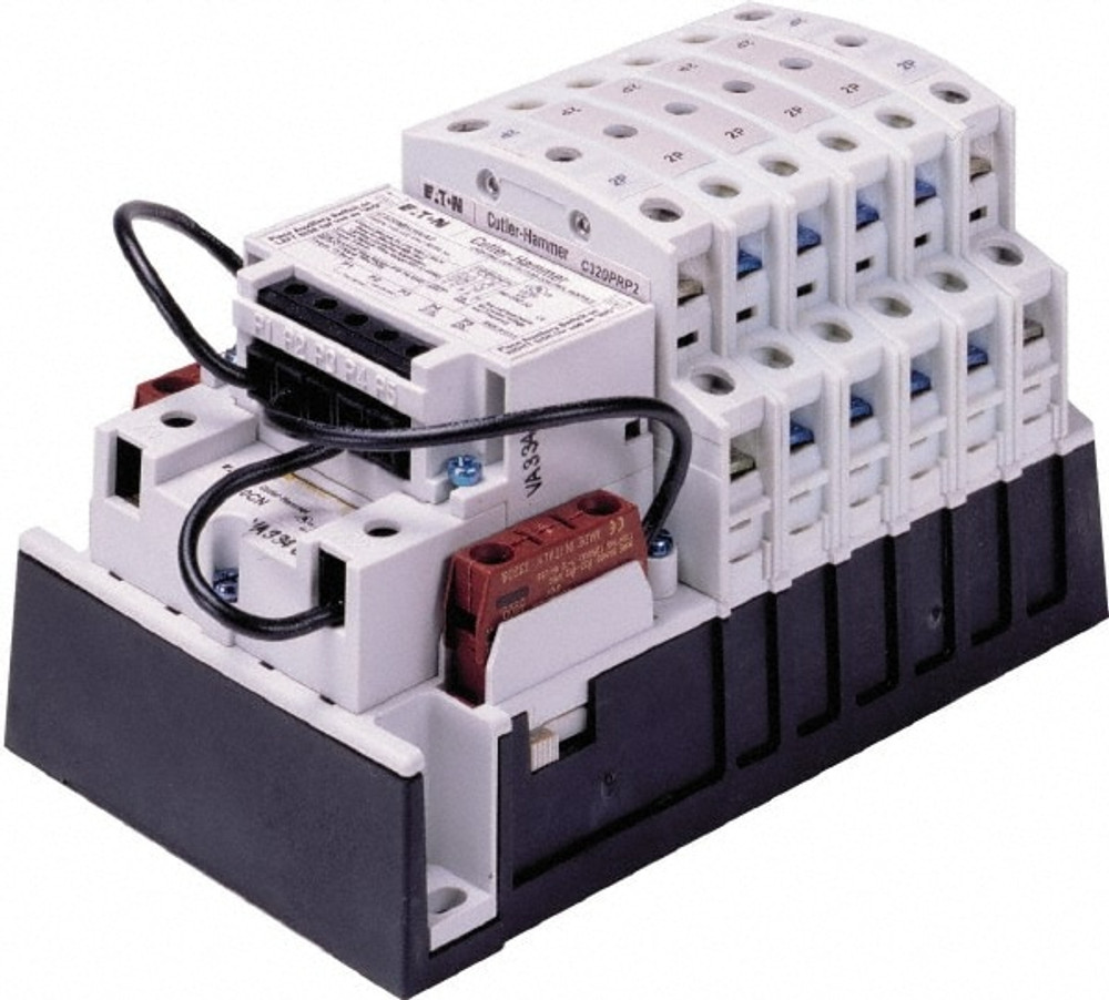 Eaton Cutler-Hammer C30CNM20A02A0 Lighting Contactors; Contactor Type: Mechanically Held ; NEMA Enclosure Rating: Open - No Enclosure ; Amperage: 30 (Contacts) ; Control Circuit Voltage: 110 VAC @ 50 Hz; 115-120 VAC @ 60 Hz ; Number of Poles: 2 ; Overall Height (mm): 98