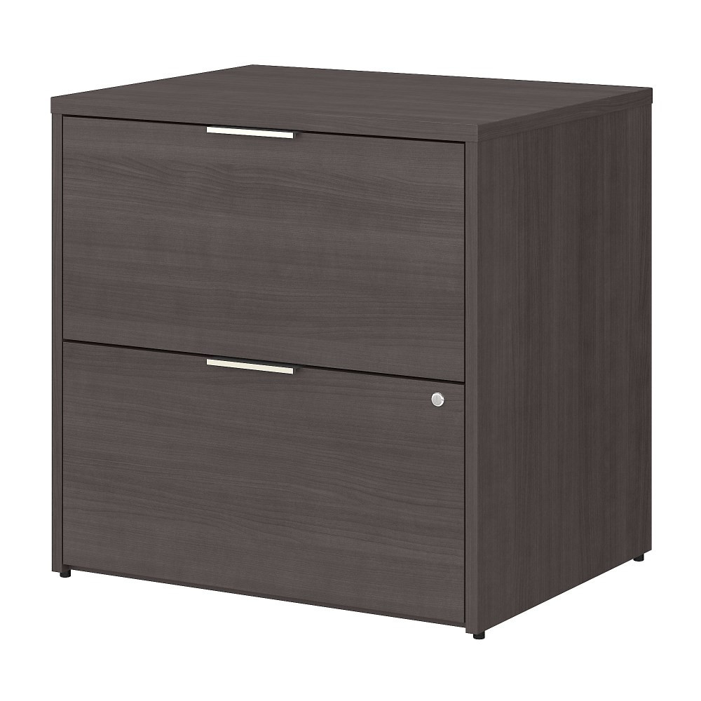 BUSH INDUSTRIES INC. Bush Business Furniture JTF130SGSU  Jamestown 29-5/7inW x 23-2/3inD Lateral 2-Drawer File Cabinet, Storm Gray, Standard Delivery