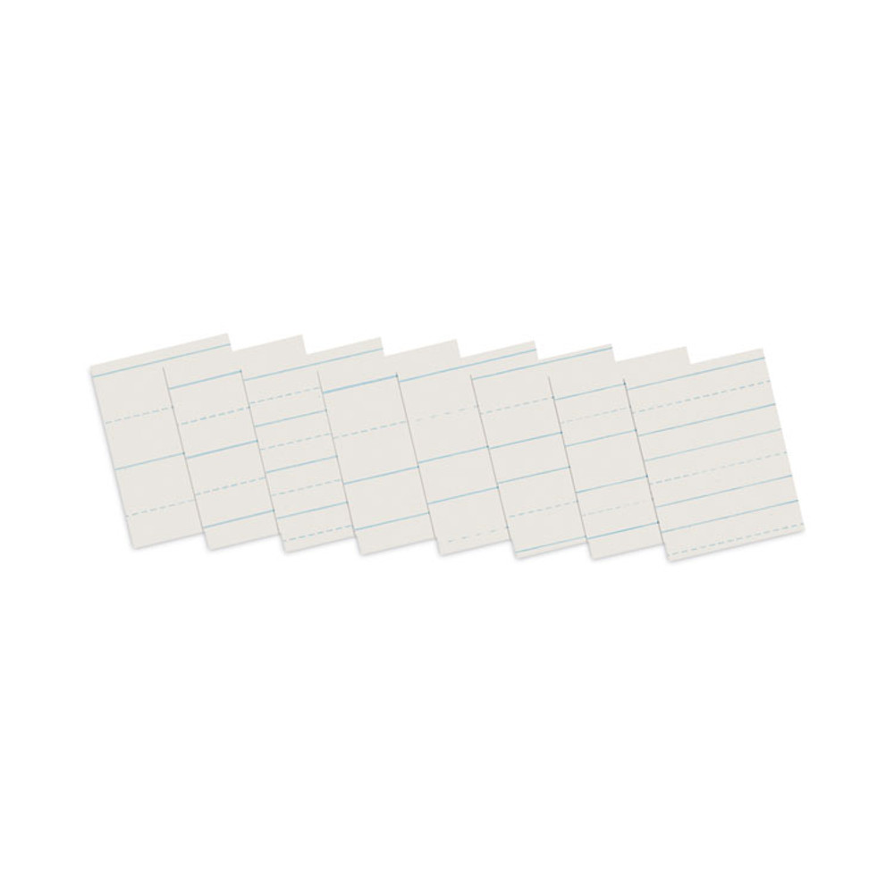 PACON CORPORATION 2635 Skip-A-Line Ruled Newsprint Paper, 3/4" Two-Sided Long Rule, 8.5 x 11, 500/Ream