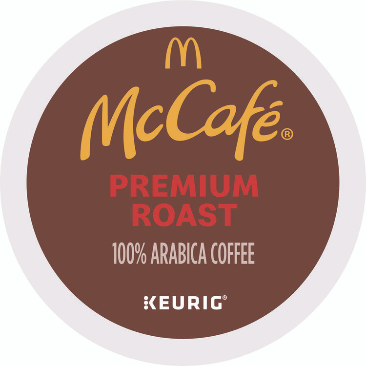 KEURIG DR PEPPER McCafe® 7465 Premium Roast K-Cup, 24/BX