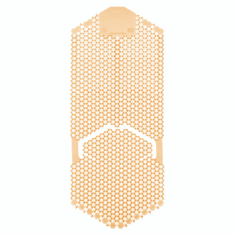 FRESH PRODUCTS TSU6SS Tsunami, Urinal Screen, Summer Sunshine Scent, Yellow, 5.22 oz, 6/Carton