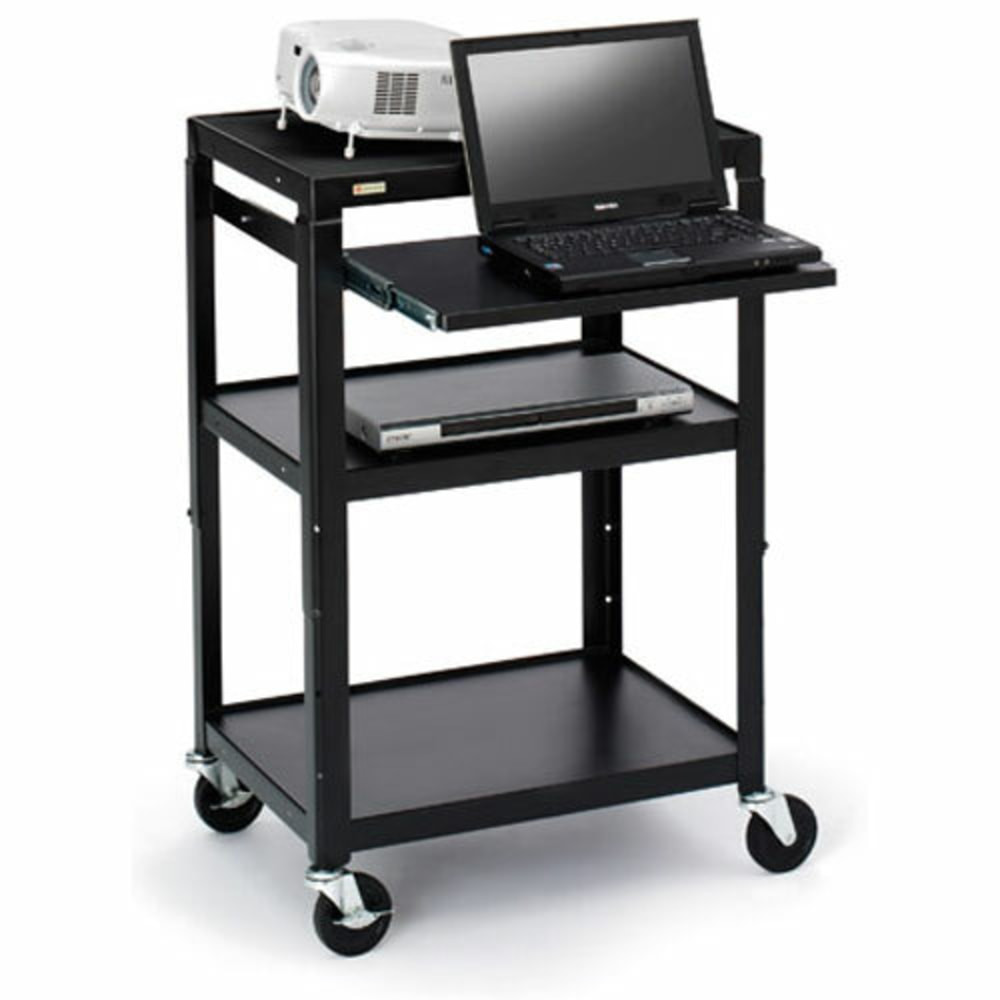 BRETFORD MANUFACTURING, INC. Bretford A2642NS-P5  Basics Adjustable Projector Cart A2642NS-P5 - Cart - for projector / notebook - steel - black powder - screen size: up to 20in