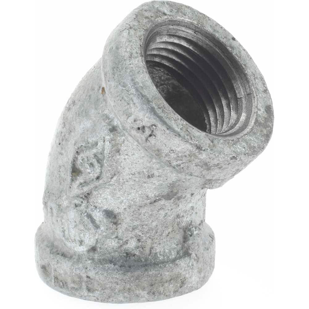 B&K Mueller 510-203HP Malleable Iron Pipe 45 ° Elbow: 1/2" Fitting