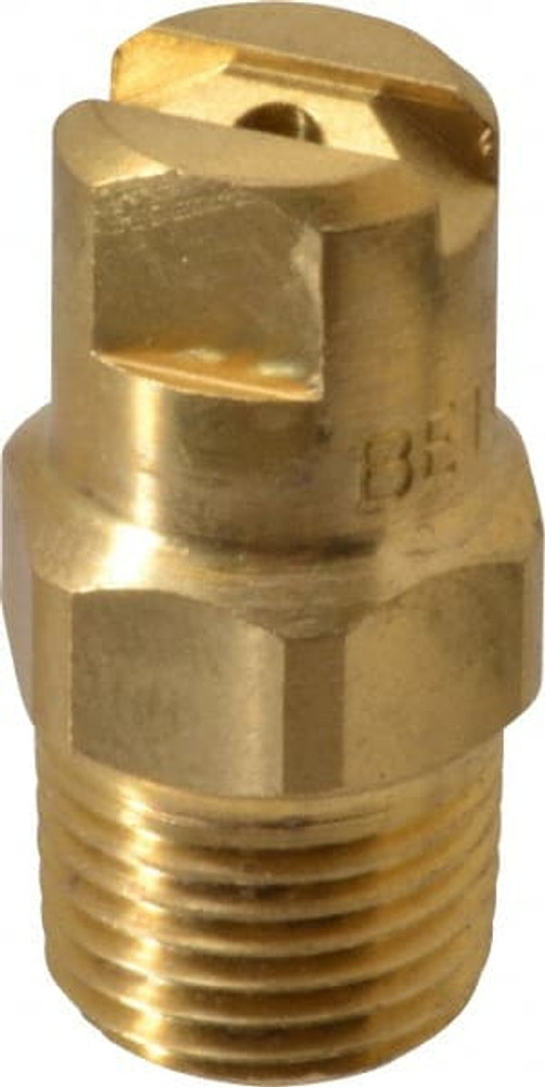 Bete Fog Nozzle 1/8NF0830@4 Brass Standard Fan Nozzle: 1/8" Pipe, 30 &deg; Spray Angle