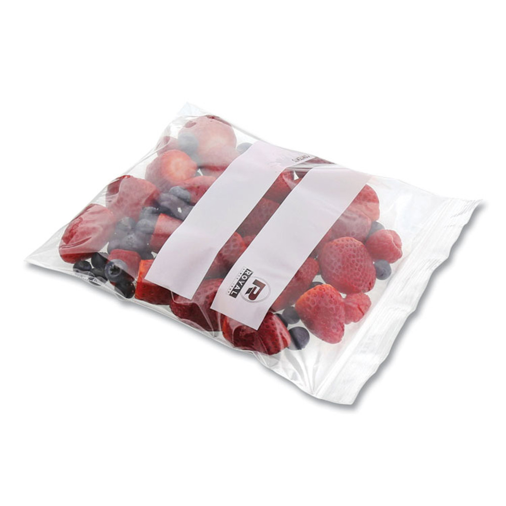 AMERCAREROYAL ZBQ78 Zipper Bags, 1.73 mil, 7" x 7.99", Clear, 500/Carton