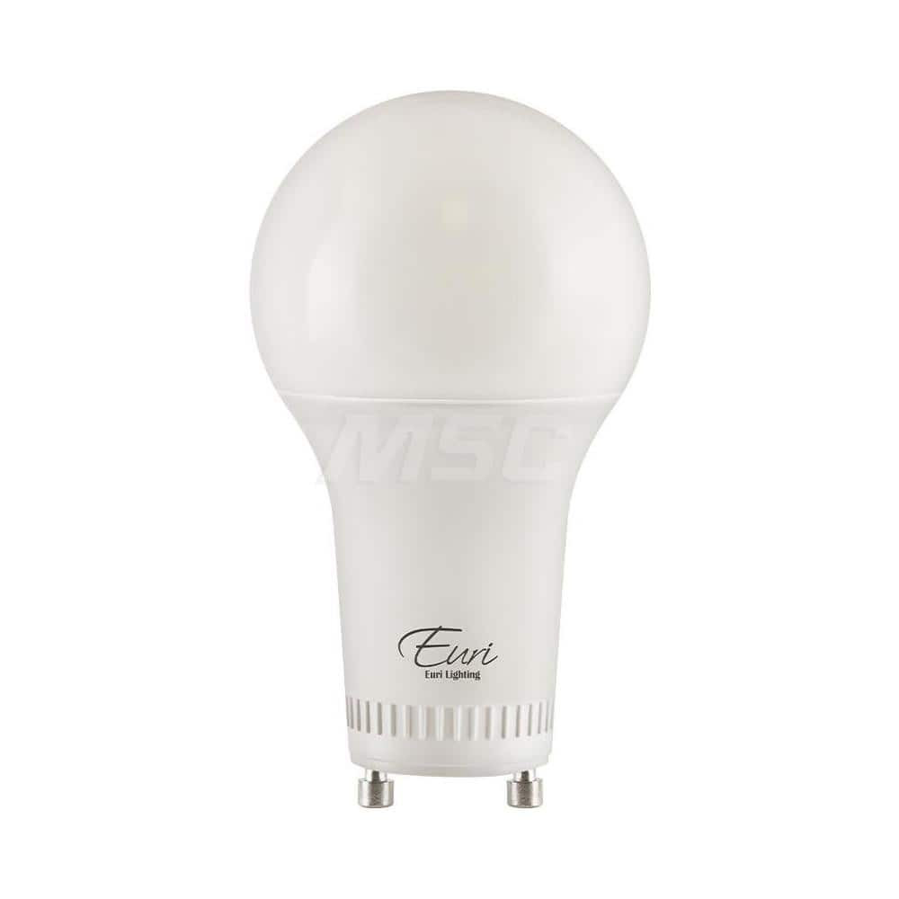Euri Lighting EA19-8W2020EG-2 Fluorescent Commercial & Industrial Lamp: 8 Watts, A19, 2-Pin Base