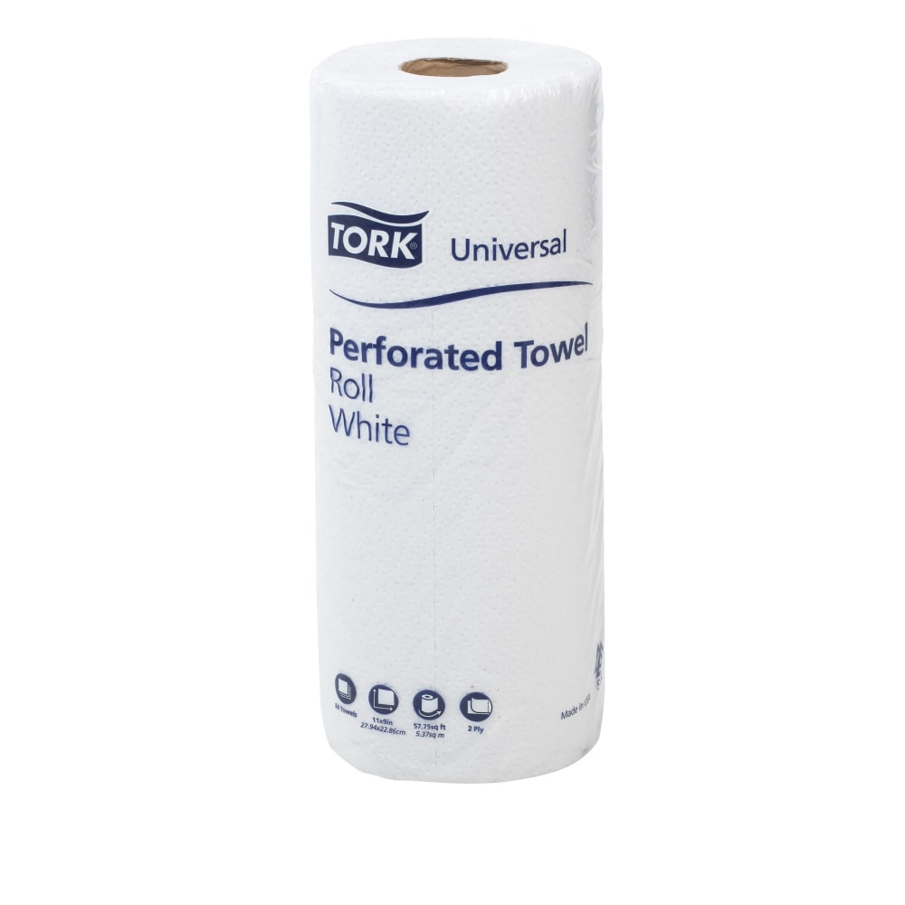 SCA TISSUE N.A. Tork HB1990A  Universal 2-Ply Paper Towels, 84 Sheets Per Roll, Pack Of 30 Rolls