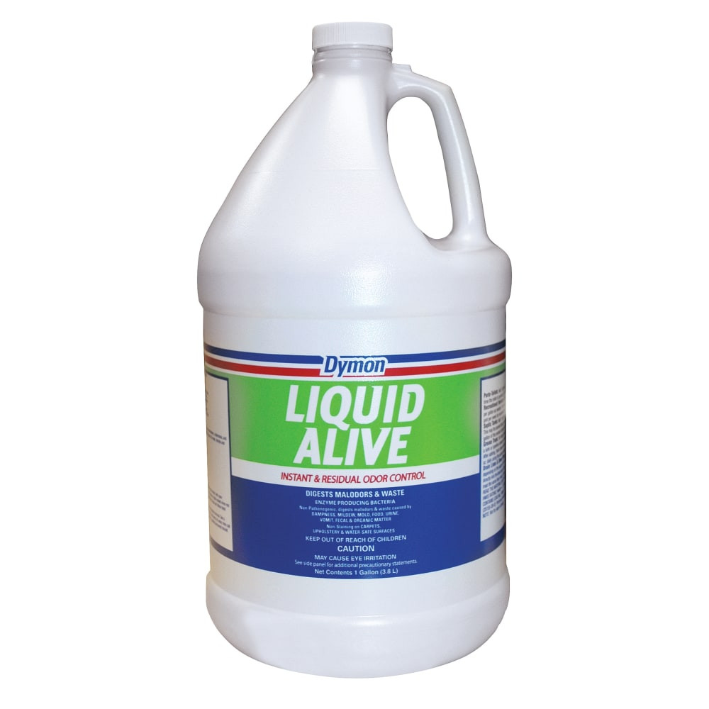 ITW DYMON Dymon 33601  Liquid Alive Odor Digester, Neutral Scent, 128 Oz Bottle, Case Of 4