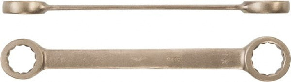 Ampco 0880 Box End Wrench: 13/16 x 15/16", 12 Point, Double End