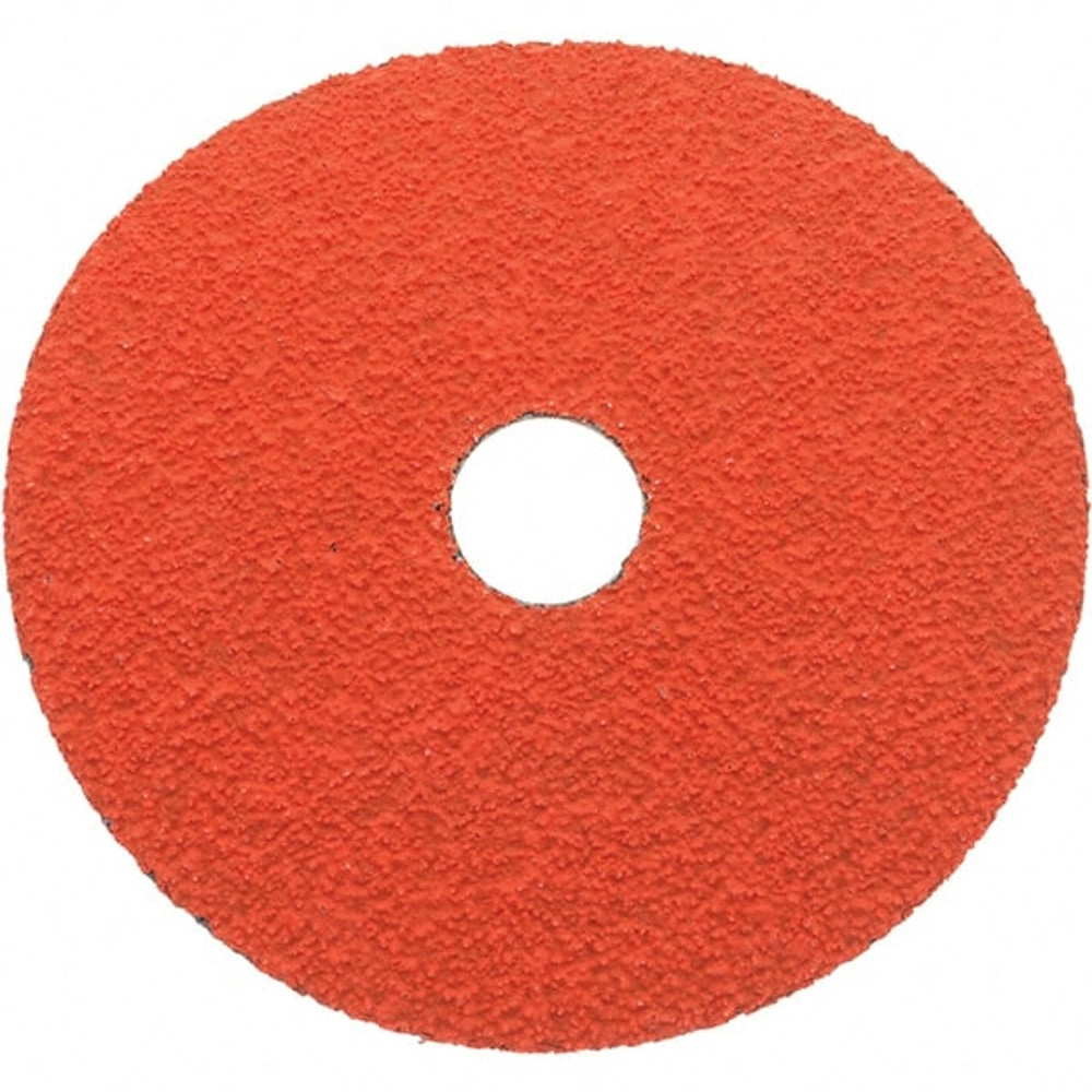 WALTER Surface Technologies 15X503 Fiber Disc: 5" Disc Dia, 7/8" Hole, 36 Grit, Ceramic