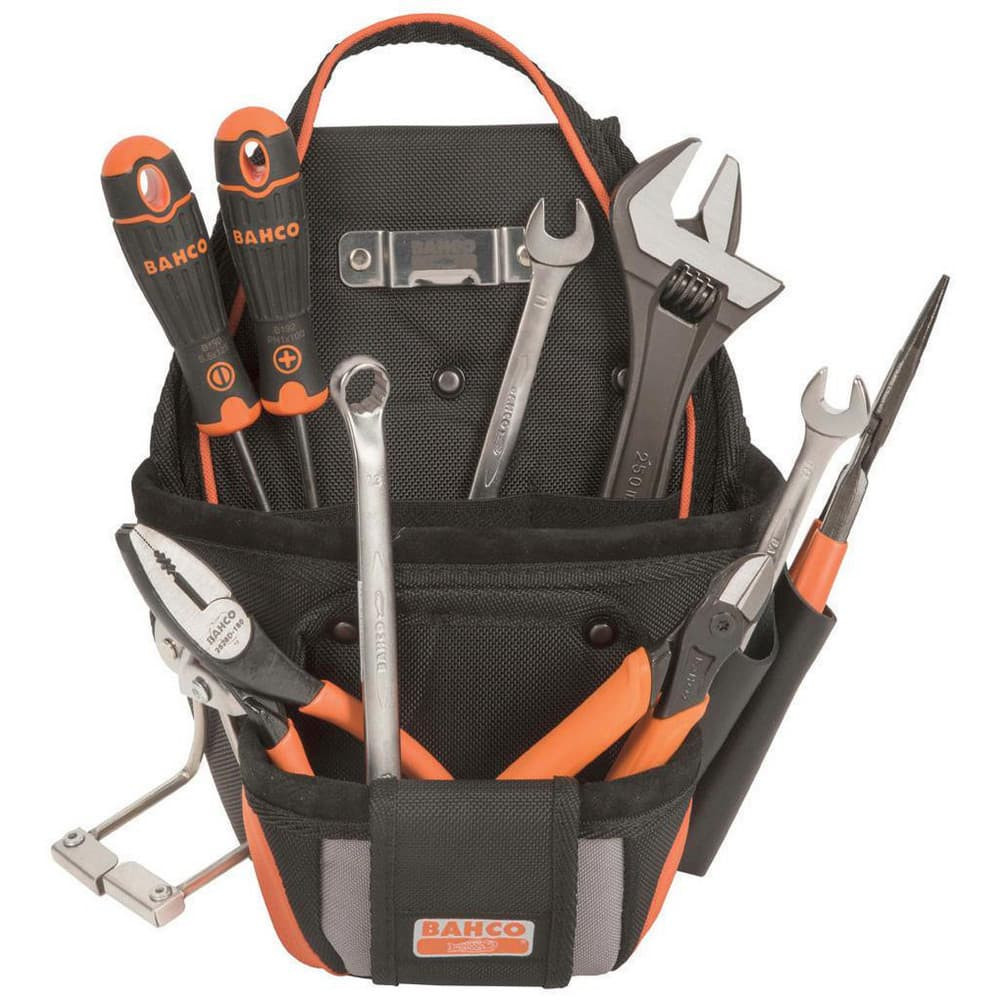 Bahco 4750-UP-1TS5 Combination Hand Tool Sets; Set Type: Basic ; Number Of Pieces: 13 ; Measurement Type: Inch & Metric ; Tool Finish: Chrome ; Container Type: Pouch ; Tether Style: Tether Capable