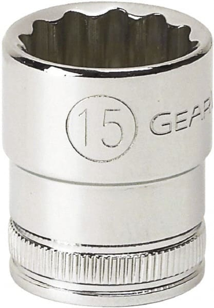 GEARWRENCH 80482 Hand Socket: 3/8" Drive, 6 mm Socket, 12-Point