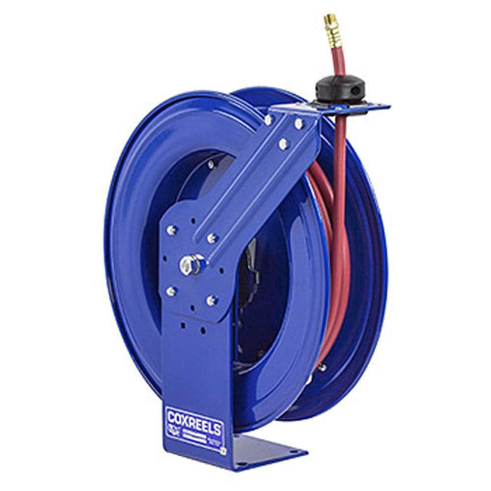 CoxReels SH-N-3100 Hose Reel with Hose: 3/8" ID Hose x 100', Spring Retractable