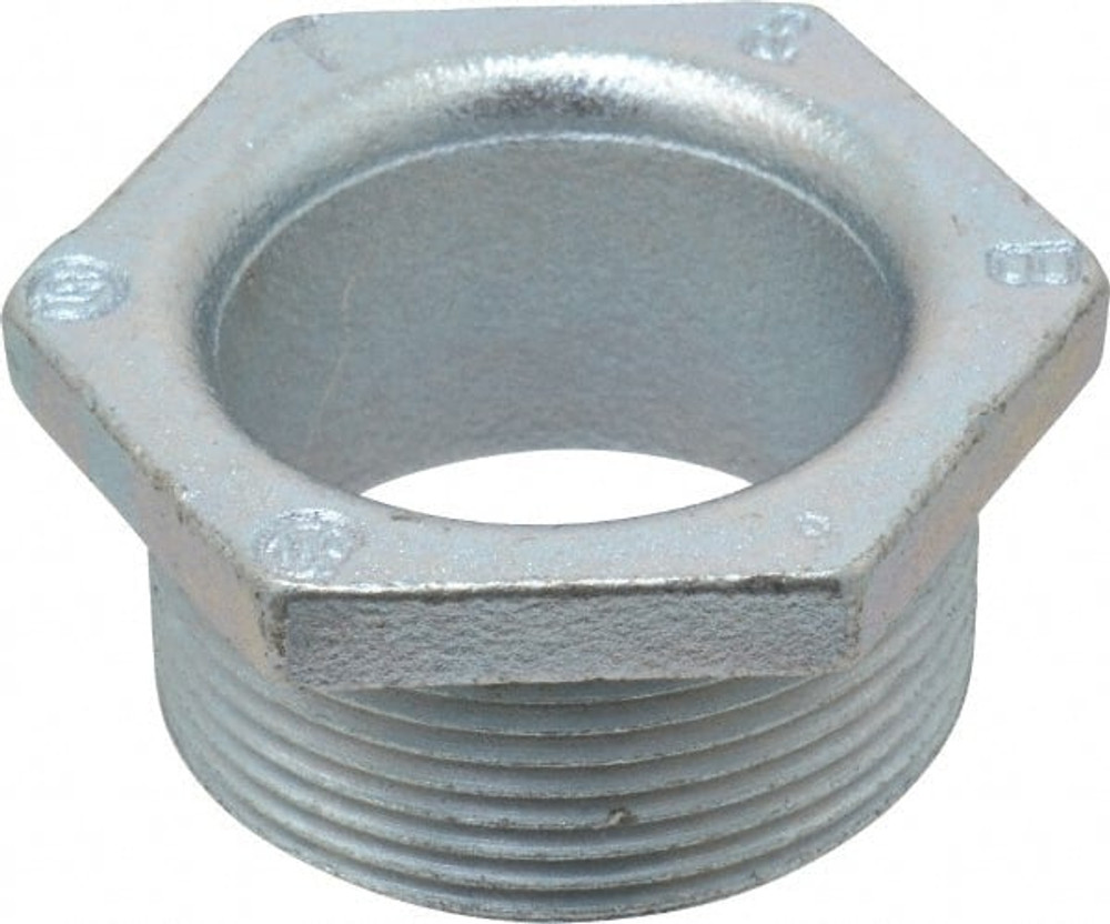 Thomas & Betts 846 Conduit Nipple: For Rigid & Intermediate (IMC), Malleable Iron, 1-1/2" Trade Size