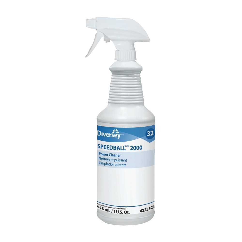 SEALED AIR CORPORATION 4223320 Diversey Speedball 2000 Power Cleaner, Citrus Scent, 32 Oz Bottle, Case Of 12