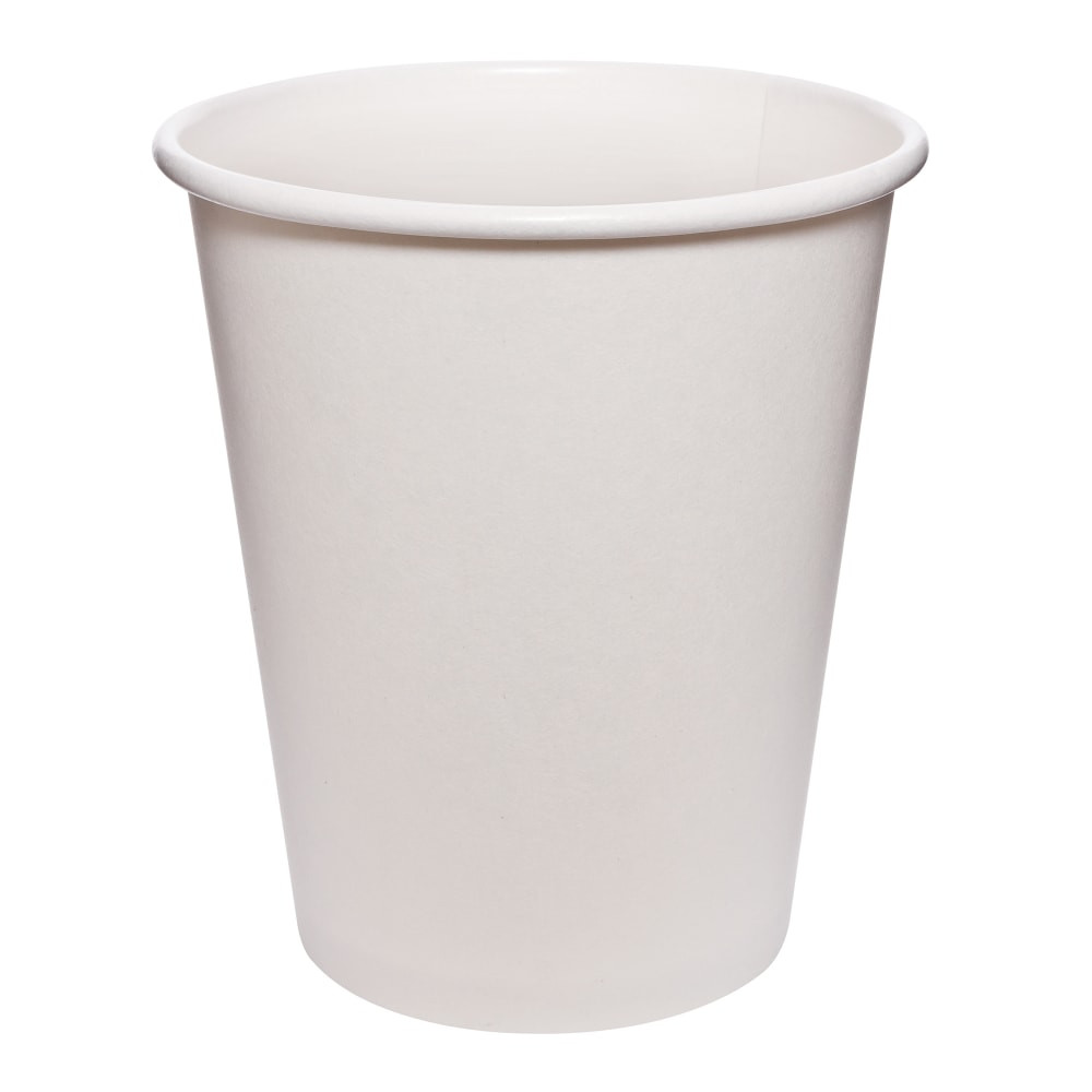 DART CONTAINER CORPORATION 370W2050 Solo Cup Polycoated Hot Paper Cups, 10 Oz, White, 50 Cups Per Sleeve, Case Of 20 Sleeves