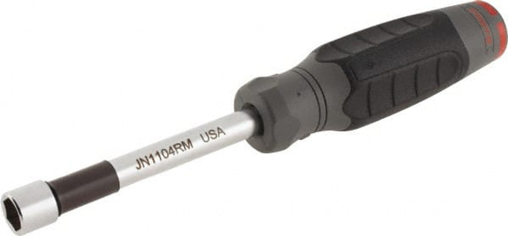 Proto JN1104RMS Nut Driver: Hollow Shaft, Ergonomic Handle, 9-1/4" OAL