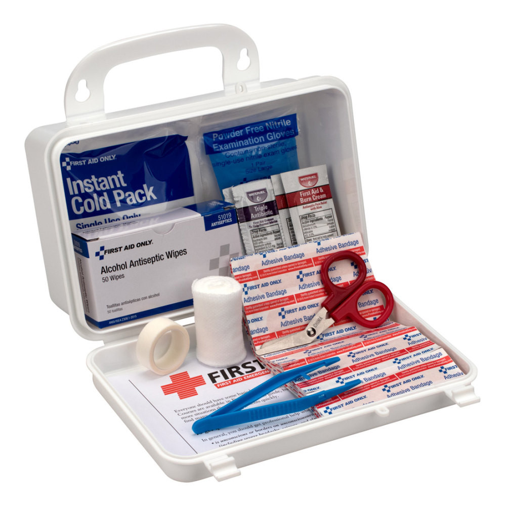 ACME UNITED CORPORATION PhysiciansCare 25001  113-Piece First Aid Kit, White, 113 Pieces